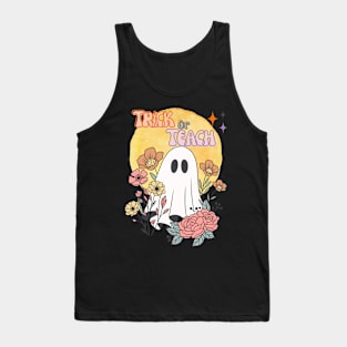 Trick or Teach Halloween Teacher Tank Top